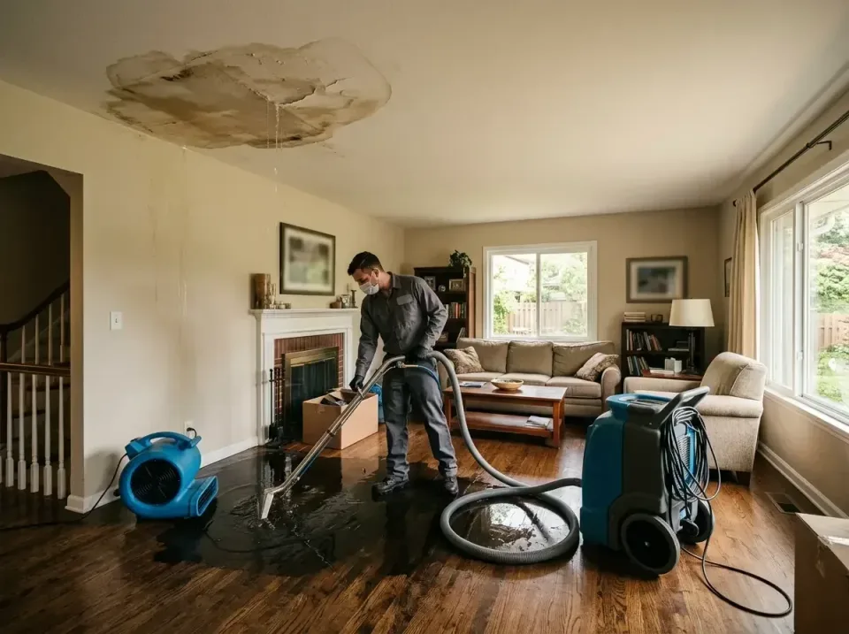 attic-pipe-burst-ceiling-drip-008 — frequently asked questions, Water Damage Restoration & Carpet Care in Batesville, MS